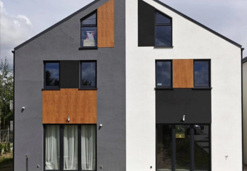 Nowoczesny bliźniak 110 m2 | Kiełpino Górne|Ogród