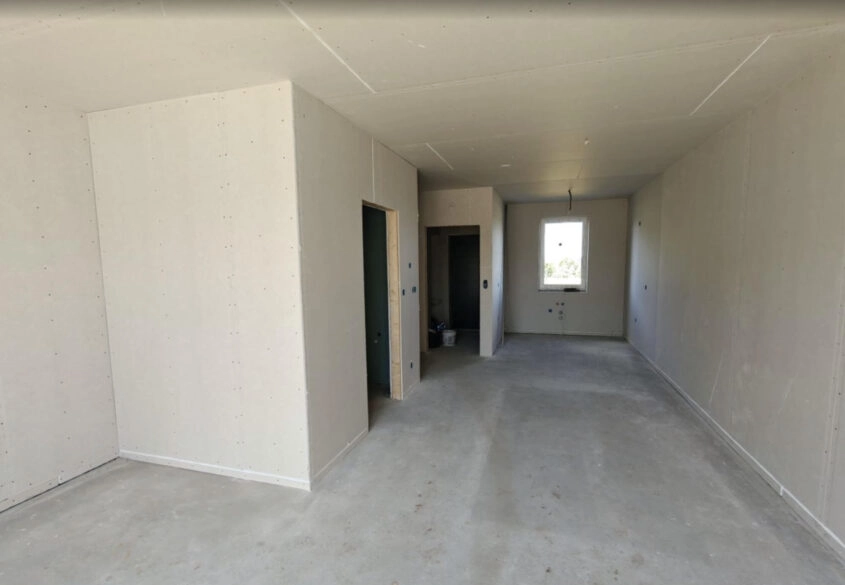 Nowoczesny bliźniak 110 m2 | Kiełpino Górne|Ogród