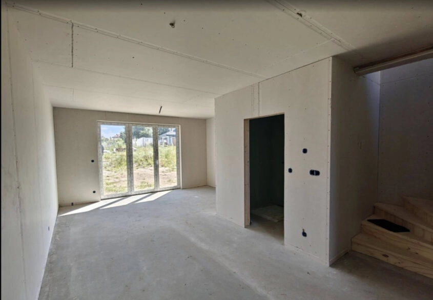 Nowoczesny bliźniak 110 m2 | Kiełpino Górne|Ogród