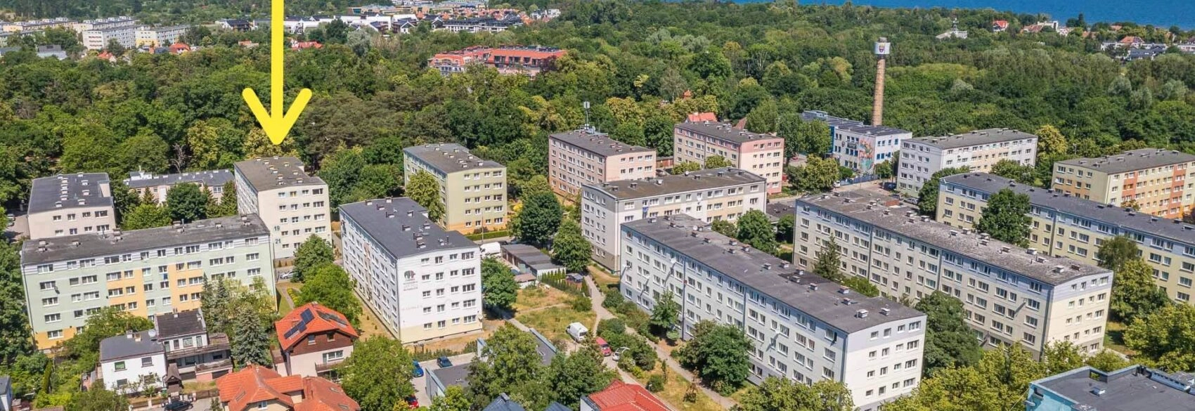 2 pokoje wysoki parter Przymorze ul. Tysiąclecia
