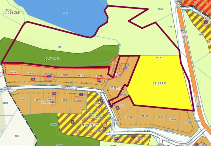 Ponad 3,1 ha w Kielnie | MPZP | piękne tereny