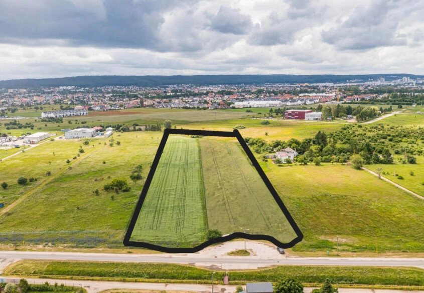 Działka inwestycyjna 1.895 ha, Dębogórze, MPZP