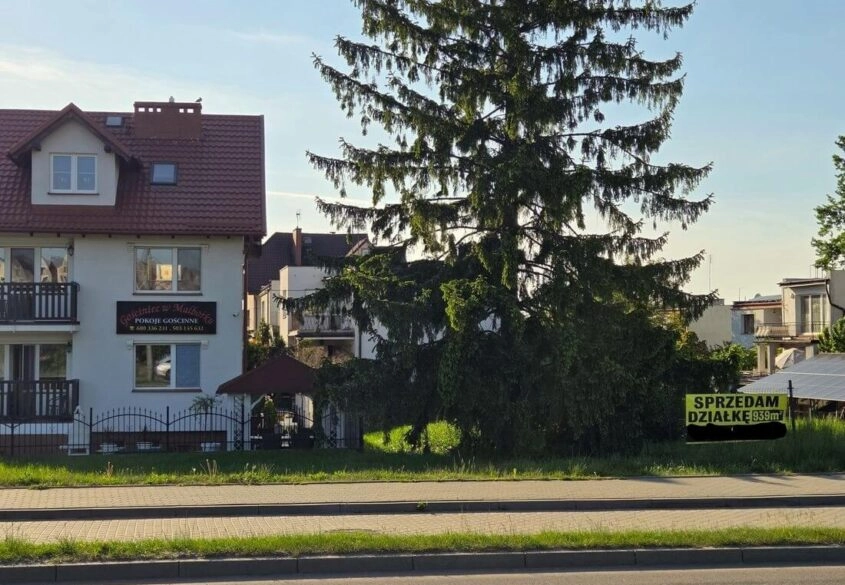 Działka z widokiem na Zamek
