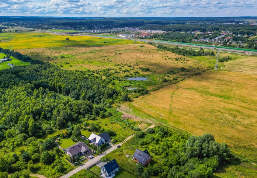 Działka Straszyn ul. Zachodnia 1350 m2