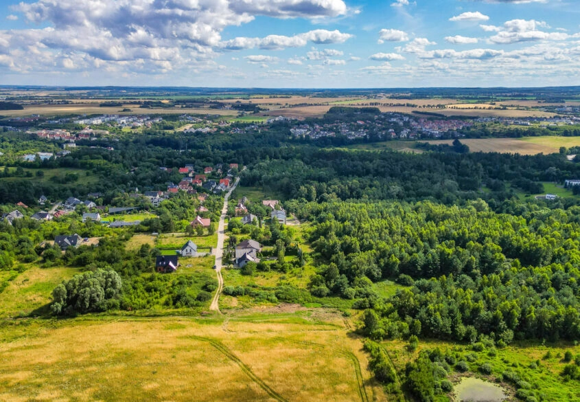 Działka Straszyn ul. Zachodnia 1350 m2