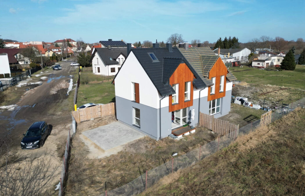 Dom Bliźniak/ Nowy/ ODEBRANY/słoneczny