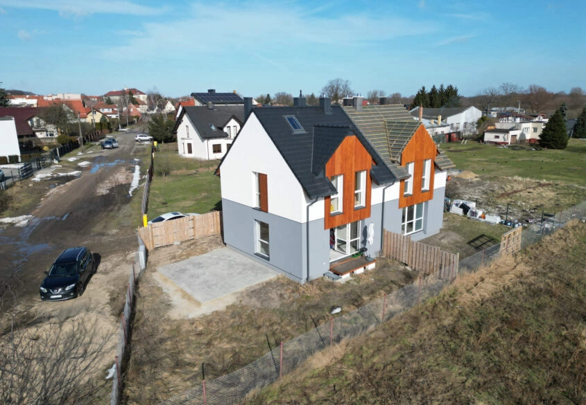 Dom Bliźniak/ Nowy/ ODEBRANY/słoneczny