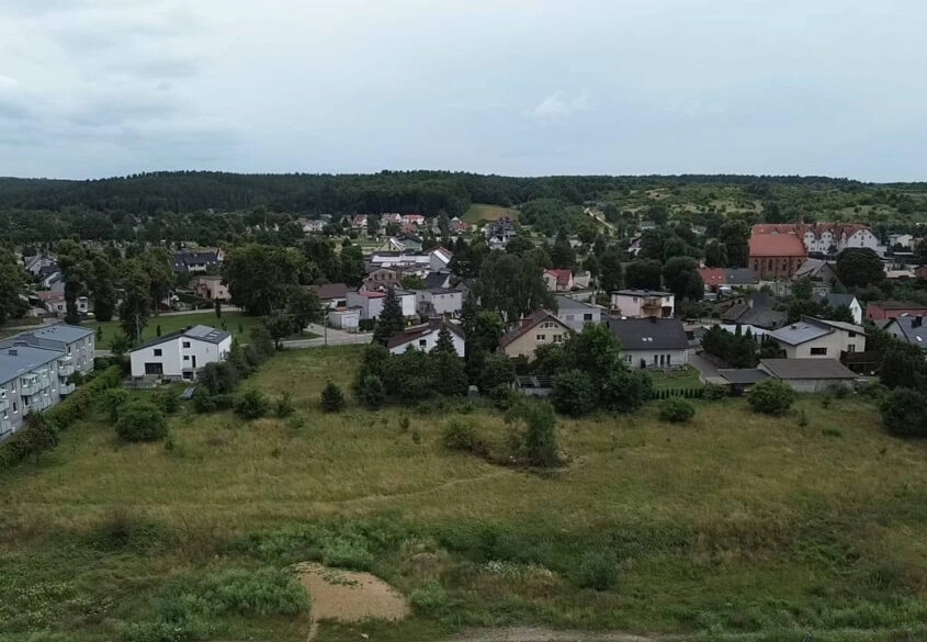 Duża działka mieszkaniowa Bolszewo Centrum