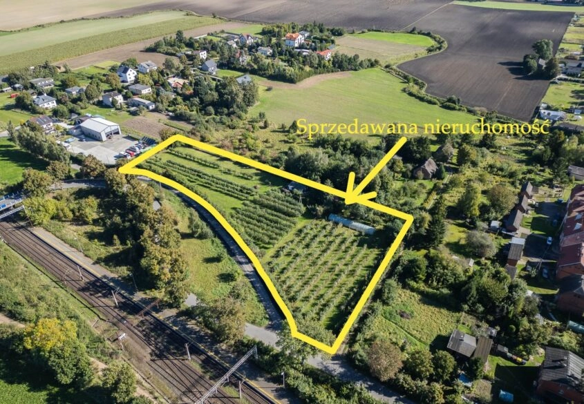 Działka ok. 1ha inwestycyjna MPZP Subkowy