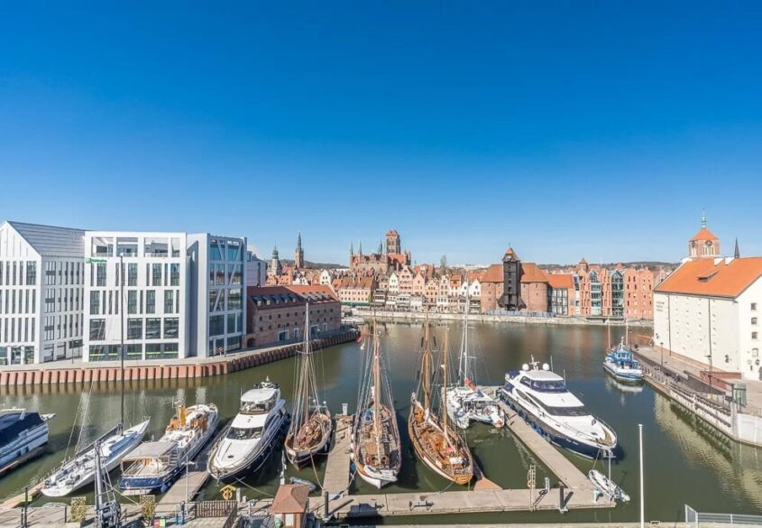 Apartament z panoramicznym widokiem na Motławę!