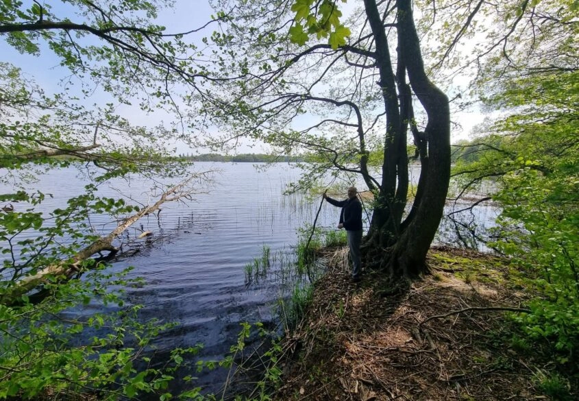 Działka nad jeziorem Salińskim