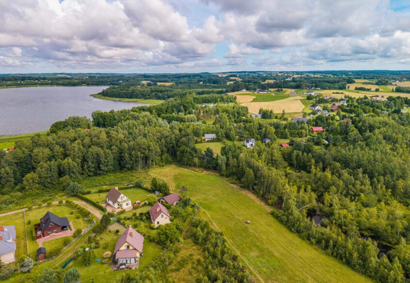 300M OD JEZIORA | DZIAŁKA NA KASZUBACH | SPOKOJNA