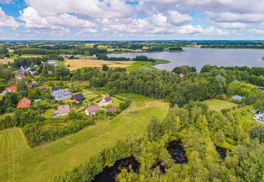 300M OD JEZIORA | DZIAŁKA NA KASZUBACH | SPOKOJNA