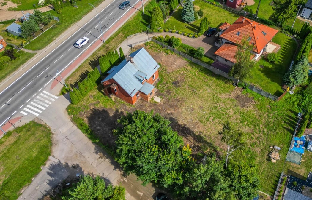Dom z potencjałem na działce ok 1400m2 MPZP