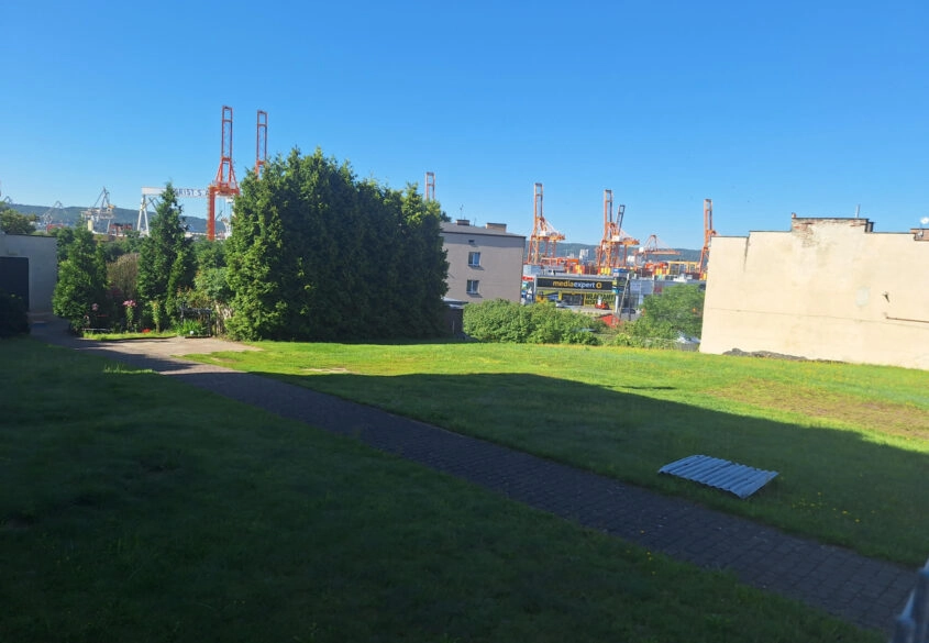Atrakcyjna działka budowlana Gdynia Obłuże 1409m2