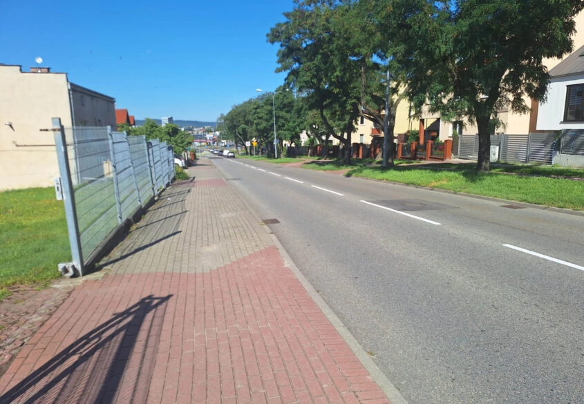Atrakcyjna działka budowlana Gdynia Obłuże 1409m2