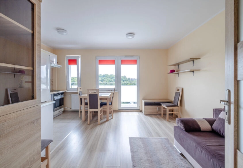 Widok na morze i Kępę Redłowską | Loggia 7 m²