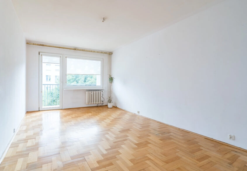 2 pokojowe z balkonem i widokiem na zieleń!