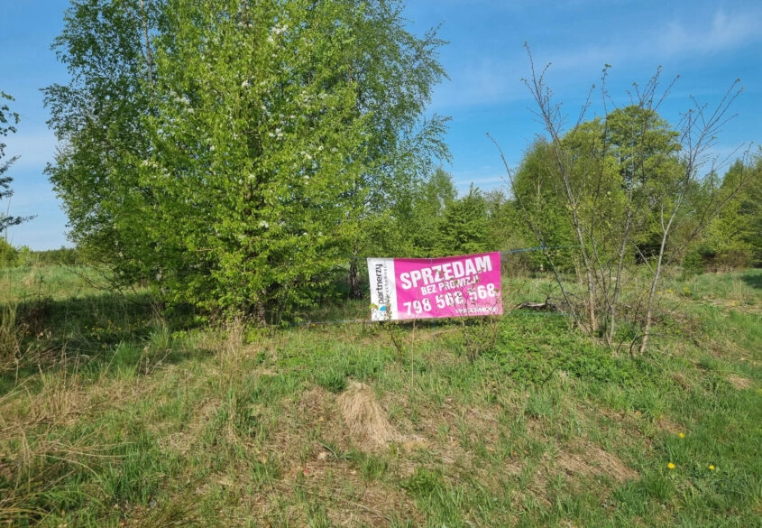 DZIAŁKA NAD JEZIOREM SALINKO