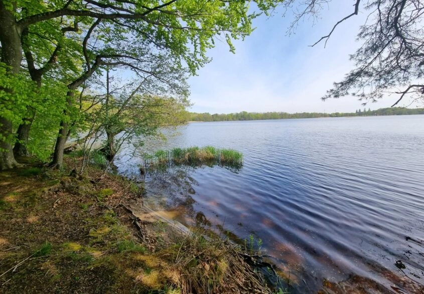 DZIAŁKA NAD JEZIOREM SALINKO