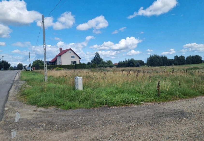 Działka budowlana z warunkami zabudowy