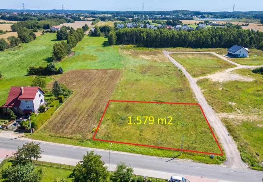 Działka budowlana z warunkami zabudowy