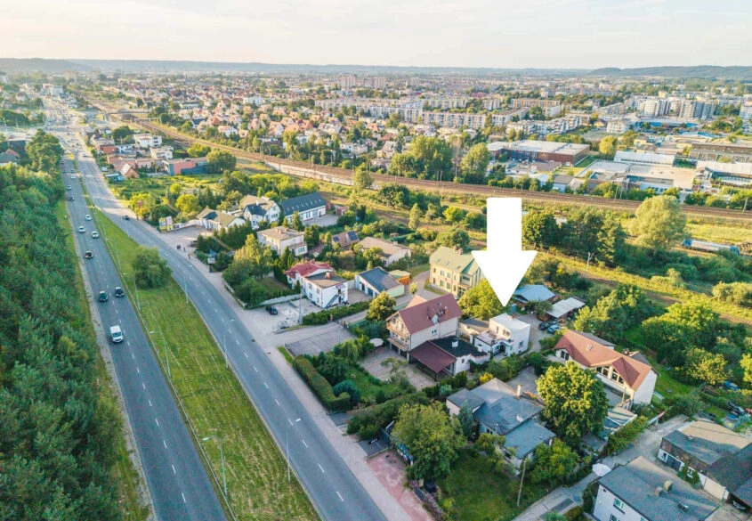 Strategiczna działka 1530 m² | Dom + biznes |Rumia