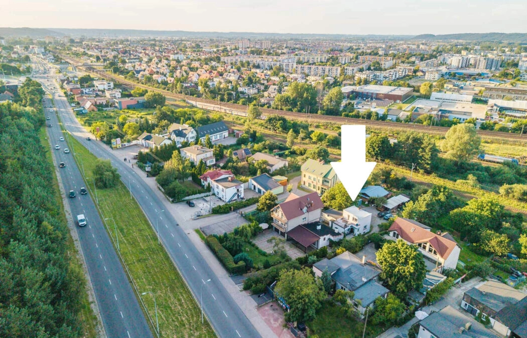 Strategiczna działka 1530 m² | Dom + biznes |Rumia