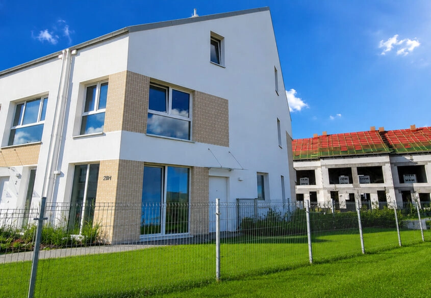 Dom skrajny 7 pokojowy pow. 166m2, ogród 151m2