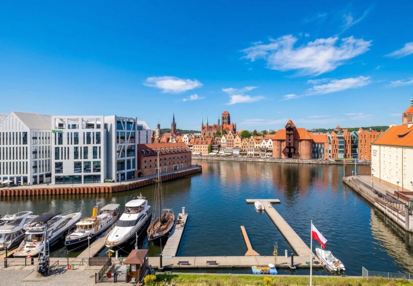 Apartament z panoramicznym widokiem na Motławę!