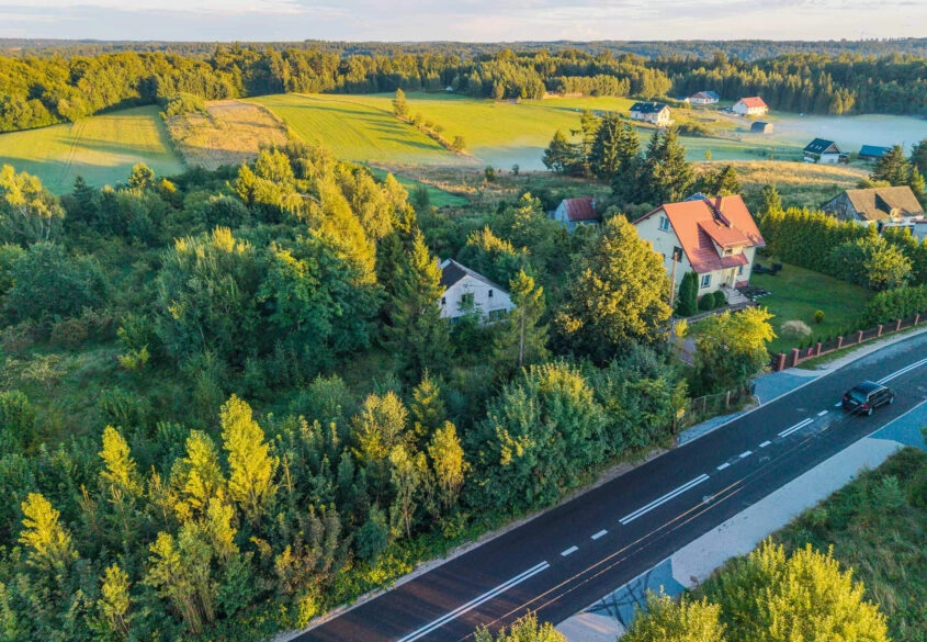 Budowlana | MPZP | Prostokąt | Wjazd od str.zachod