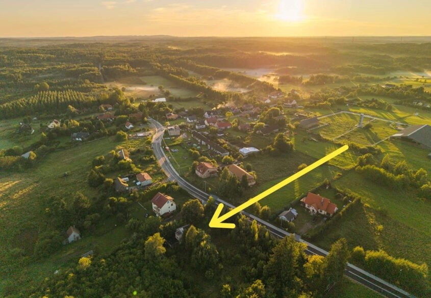 Budowlana | MPZP | Prostokąt | Wjazd od str.zachod