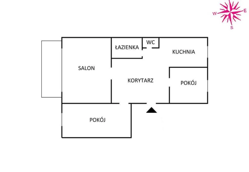 Słoneczne 3 Pokoje | Funkcjonalny Układ