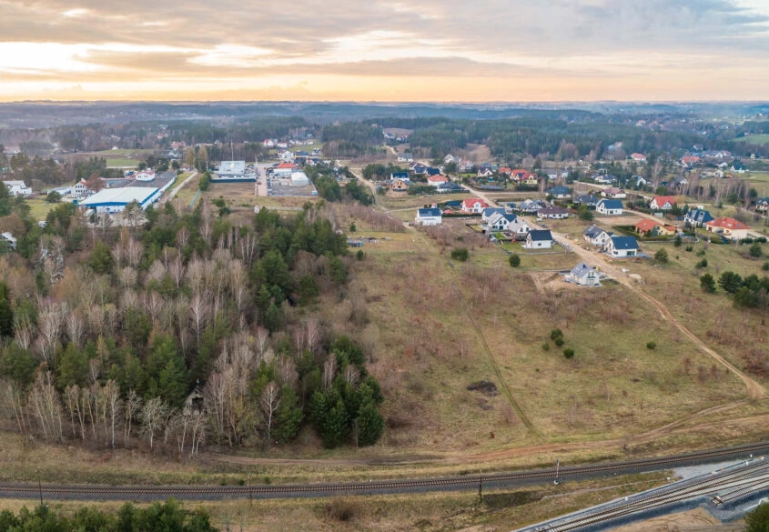 WODA GAZ PRĄD KANALIZACJA| POD LASEM | PROSTOKĄTNA