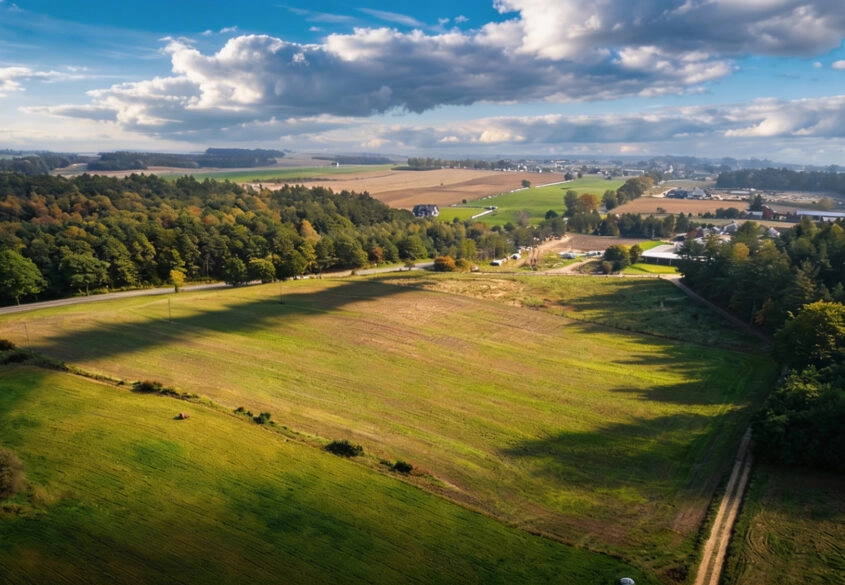 Działka inwestycyjna 1,9 ha | MPZP usługi
