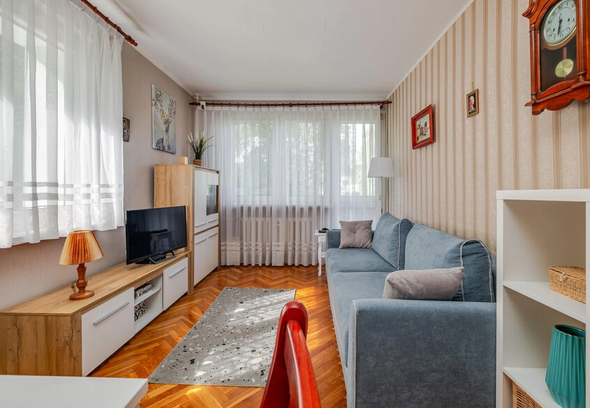 2 pokoje | 43 m² | VII Dwór | Balkon | Zieleń