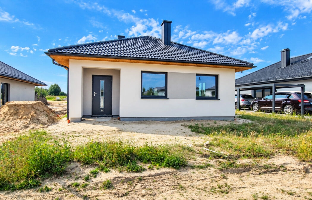 Nowy dom wolnostojący 4 pokojowy