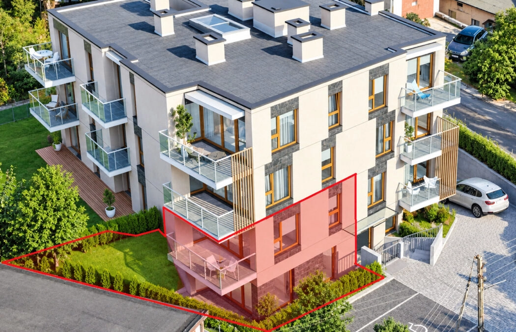 Mieszkanie 2 poziomowe 70m2, 4 pokoje, ogródek