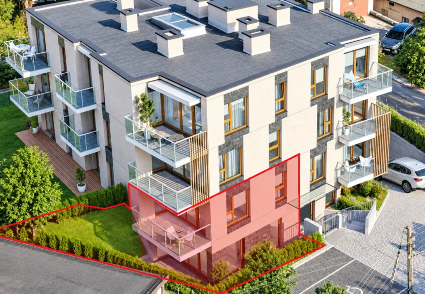 Mieszkanie 2 poziomowe 70m2, 4 pokoje, ogródek