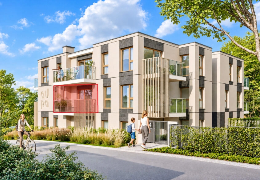 Mieszkanie 1 pokojowe z balkonem 8m2, piętro 1, M7