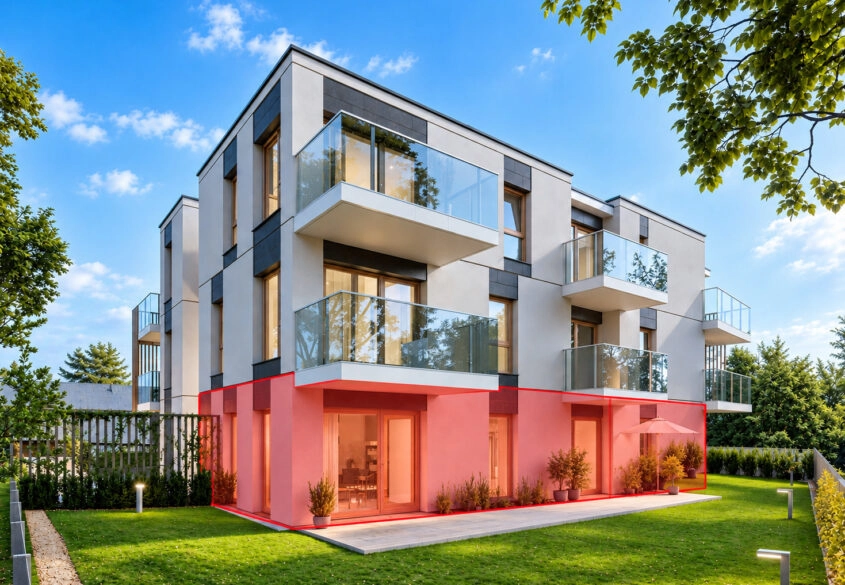 Mieszkanie 3 pokojowe z ogródkiem 132m2