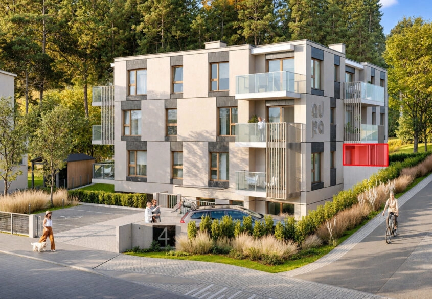 Nowe mieszkanie 2 pok z ogródkiem 58m2 Mały Kack