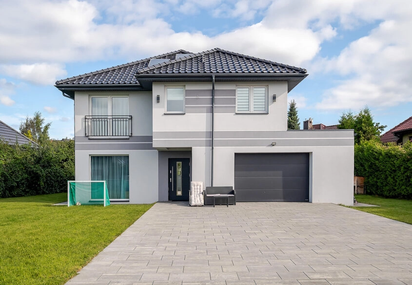 NOWOCZESNY DOM W MOSTACH | 188 m² | DZIAŁKA 929 m²