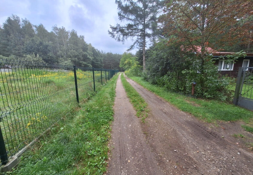 Duża działka 30 km od Warszawy z prywatnym lasem