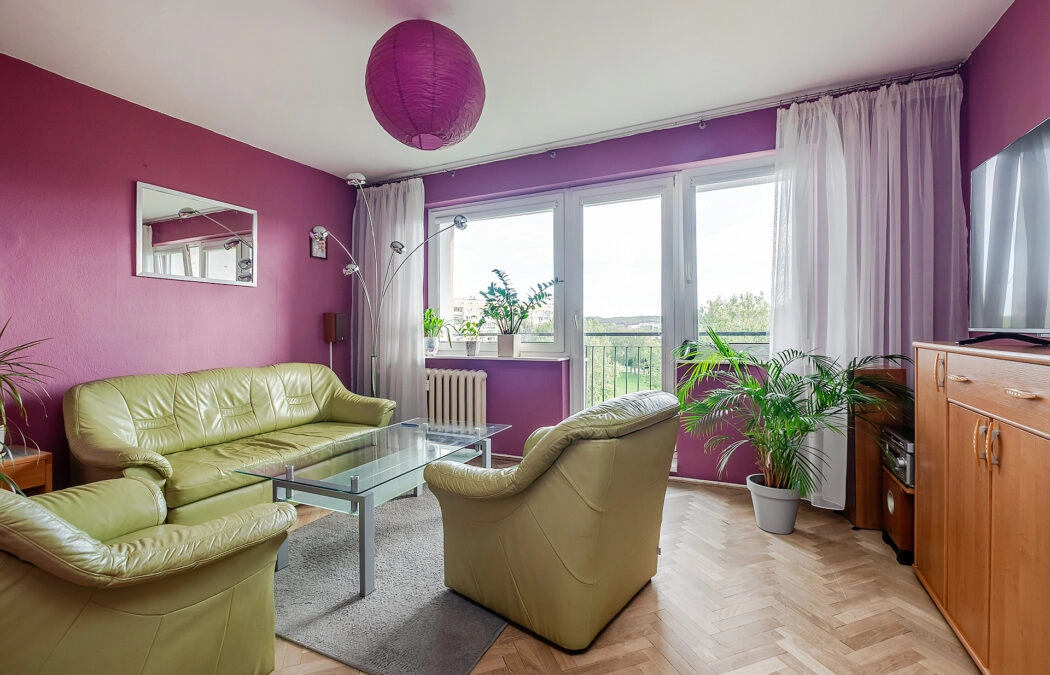 Mieszkanie 56,3 m² | Zaspa | Duży balkon | 3 Pok