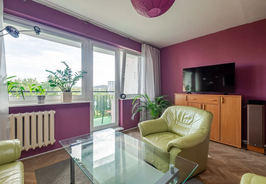 Mieszkanie 56,3 m² | Zaspa | Duży balkon | 3 Pok