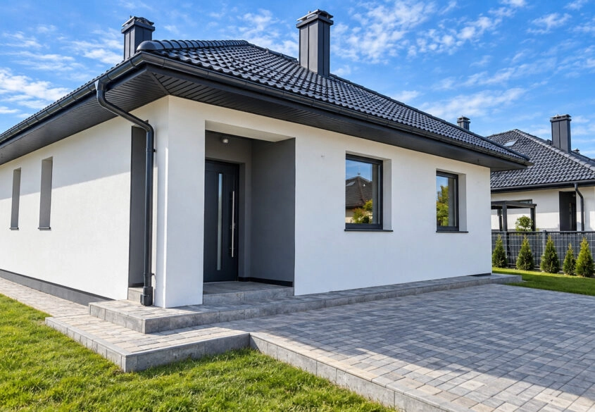 Nowy dom wolnostojący 4 pokojowy