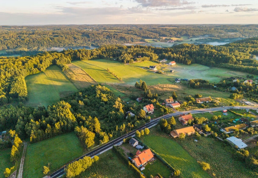 Budowlana | War zab dom jedn | Wjazd od str.zachod