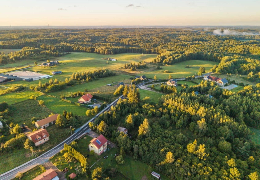 Budowlana | MPZP | Prostokąt | Wjazd od str.zachod