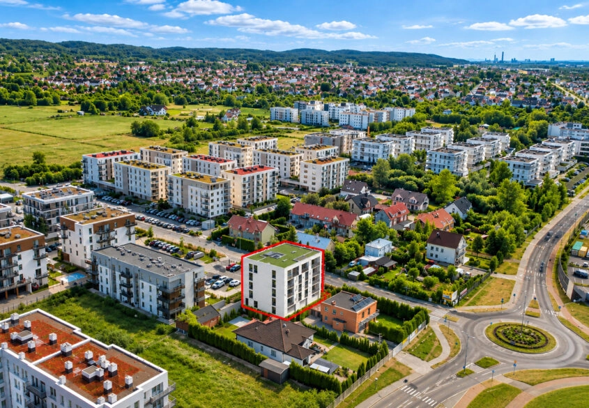 Mieszkanie w Rumi, 2 pokojowe na 3 piętrze, 46m2